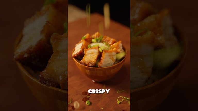 Crispy Pork Belly but with 20% effort