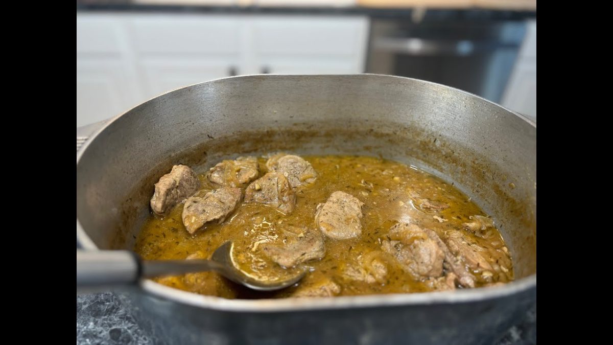 Melt-in-Your-Mouth Pork Medallions Smothered in Onion Gravy