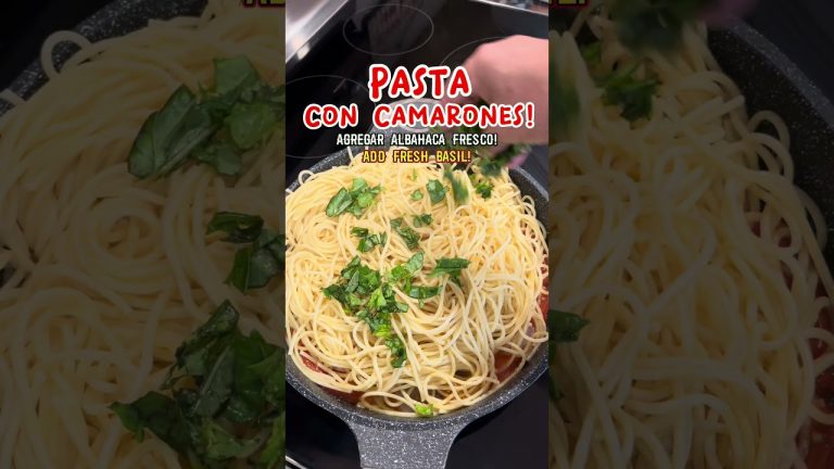 Pasta de Camarones – Shrimp Pasta | Shorts