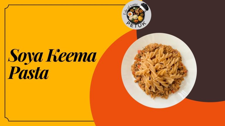 Soya Keema Pasta | Indo-Western Pasta recipe | Pasta with a Twist #cooking #food #unique