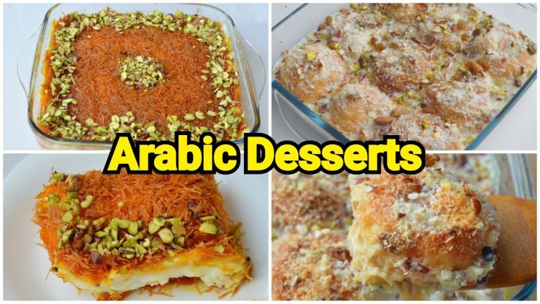 2 Famous Arabic Desserts ❗Kunafa & Umm Ali Recipe by (YES I CAN COOK)