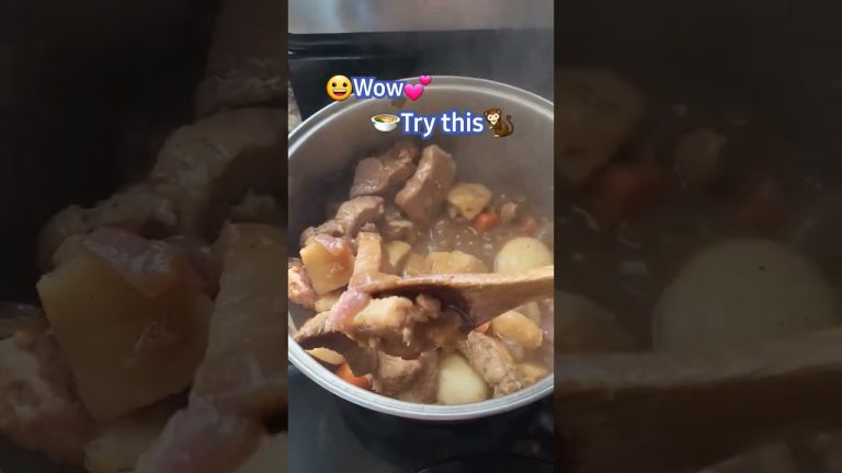 👩‍🍳 Try Put Eggs On These Yummy Pork Recipe,😀 Amazing/Satisfying🍲 #shorts #asmrfood #asmr