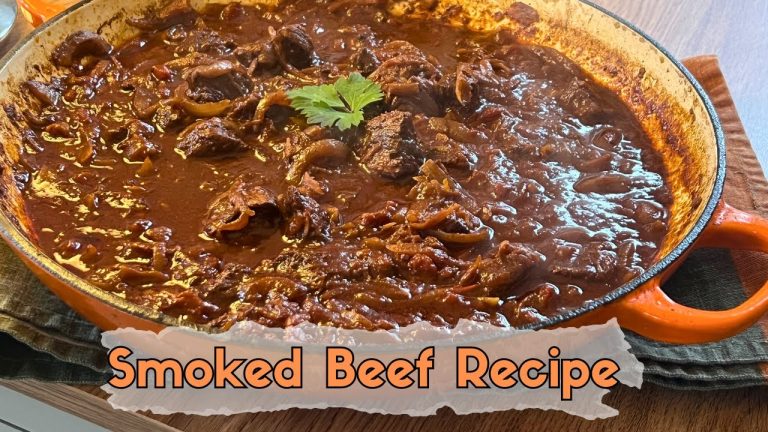 Mouthwatering Smoked Beef Recipe | Fabulous With Tacos, Rice or Jacket Potatoes
