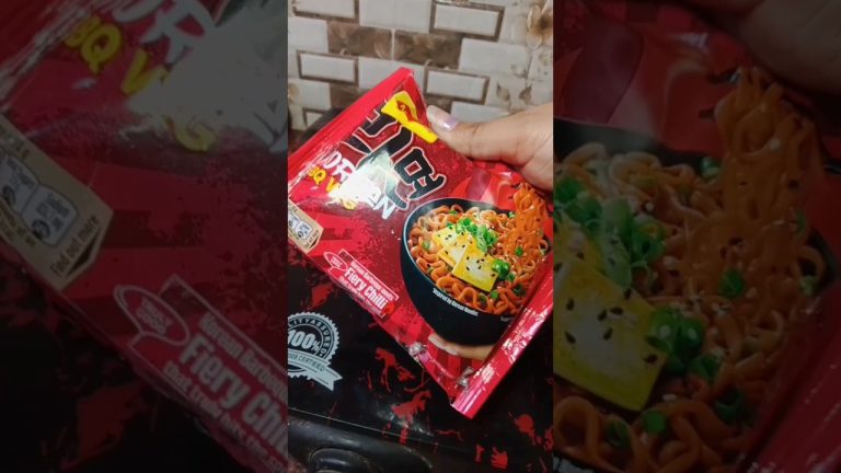 Maggi Korean BBQ veg #shorts #maggi