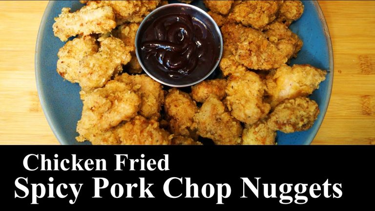 Chicken Fried Spicy Pork Chop Nuggets | PORK RECIPE | Budget Meal | The Southern Mountain Kitchen