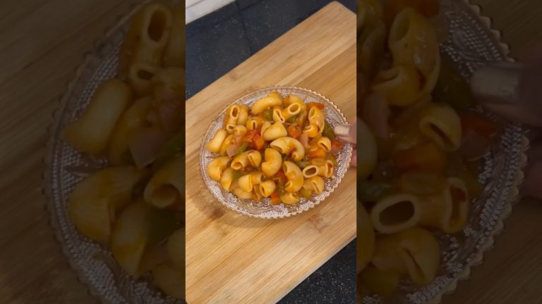 One Pot Pasta recipe | Healthy pasta recipe | How to make Desi pasta at home #recipe #shorts
