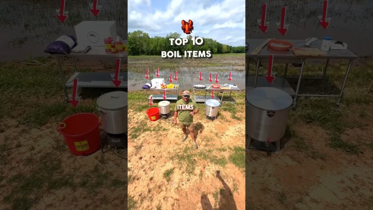 🦞 TOP 10 ITEMS YOU NEED TO BOIL CRAWFISH #supplies #recipe #louisiana