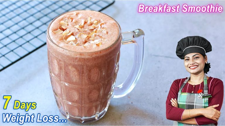 റാഗി സ്മൂത്തി/ Weight Loss Ragi smoothie💯👌/ No Banana/ No Sugar/ No Milk/ Ragi Recipes/ Breakfast