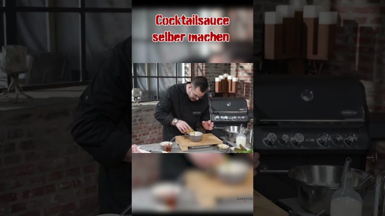 🔥Cocktailsauce schnell und einfach selber gemacht🔥  #bbq #santos #grillen #rezept #grill #barbecue
