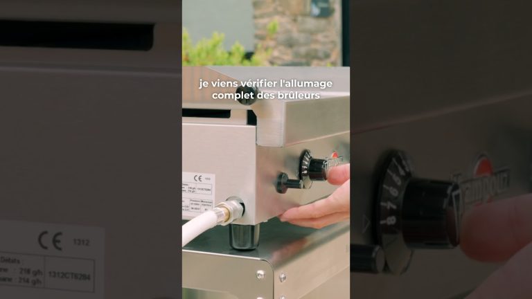 Première mise en service d'une plancha gaz #bbq #grill #food