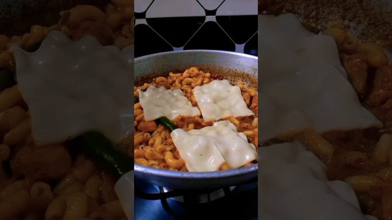 Testy Chicken Macaroni Recipe || masala & cheesy macaroni || #cooking #shorts