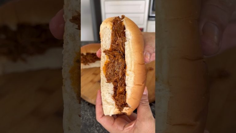 ✨ SANDWICH DE BONDIOLA A LA BBQ ✨ #bondiola #bondiolaalabbq #sandwichdebondiola