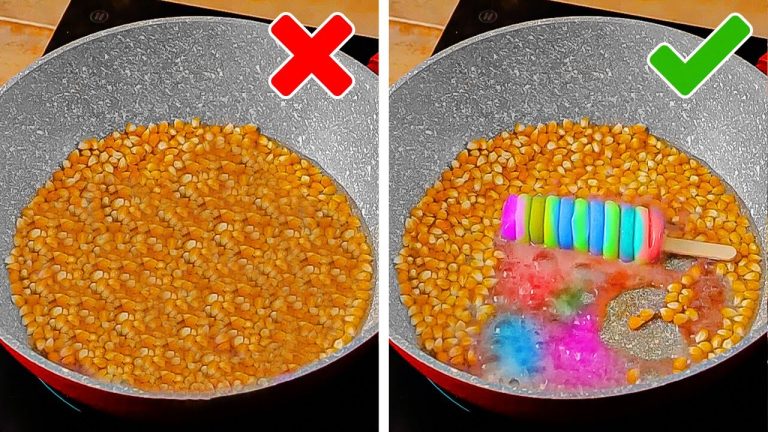 Easy Dessert Recipes: How To Make Perfect Sweet Rainbow Popcorn