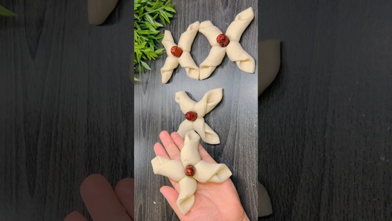 Beautiful Satisfying & creative pastry recipe.Bread,buns shapes! 🙏Please rate 1-10🫶#viralvideo