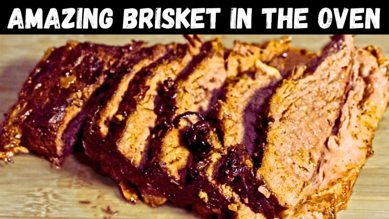 How a Pro Cooks Brisket in the Oven BBQ style