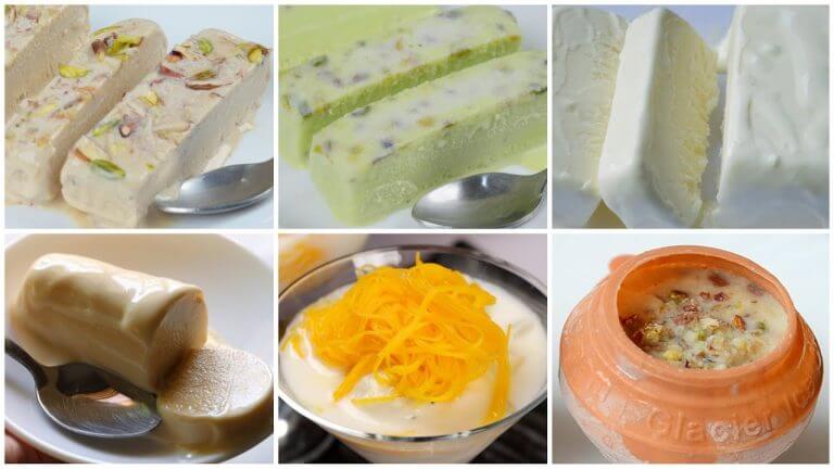 Summer Treats ❗6 Yummy Kulfi & Kulfa Recipes by (YES I CAN COOK)