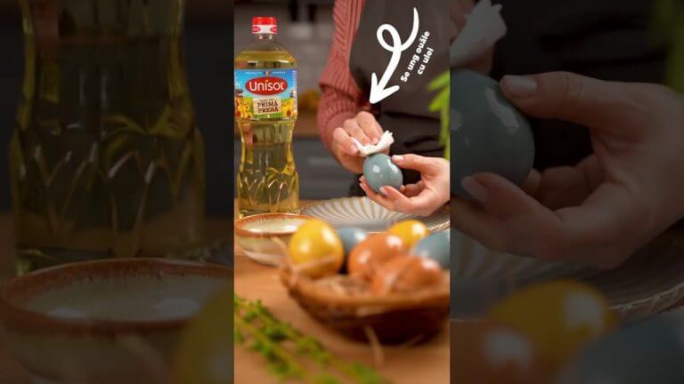 Pregătiri de Paște la Unisolești