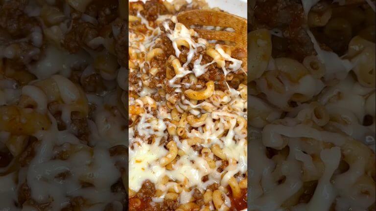 Pasta con Carne Molida – Coditos con Carne Molida – #recetasfaciles #food #comida