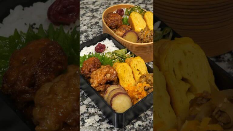 【お弁当作り】前日準備と冷凍おかずで乗り切る朝  #Shorts #お弁当 #豚こま