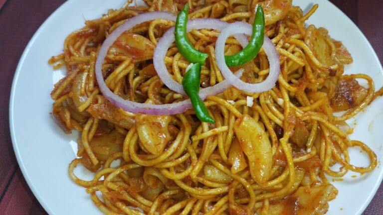 How to make pasta with chowmin| Noodles recipe|Pasta Recipe|#trending #viral
