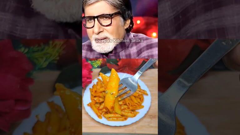 Amitabh Bachchan's Favorite Pasta Recipe #shorts