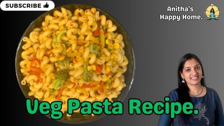 Veg Pasta Recipe / Simple Breakfast Recipe / Kids School Lunch Recipe / Healthy Tiffin Recipe/Pasta.