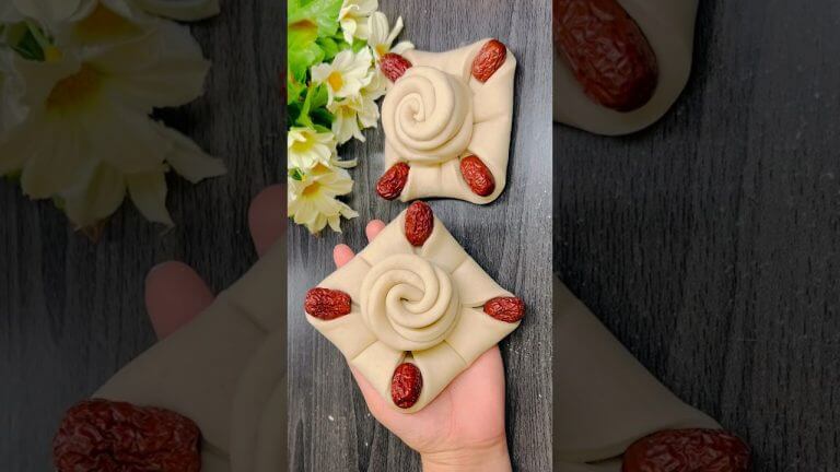 Beautiful Satisfying & creative pastry recipe.Bread,buns shapes! 🙏Please rate 1-10🫶#viralvideo