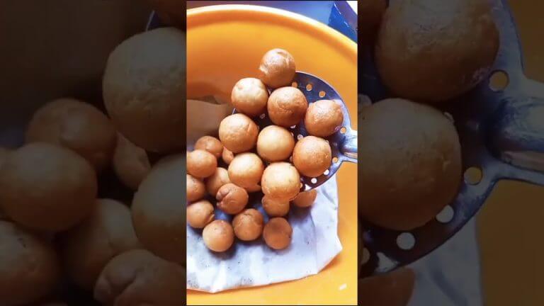 පාන් | හදපු | චොක්ලට් බොල😱😱👌Chocolate balls made from bread#shortvideo