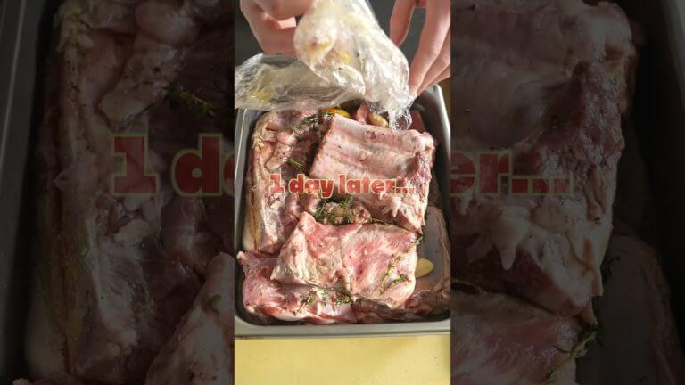 STOP Saucing Your Ribs! (Italian Marinade)