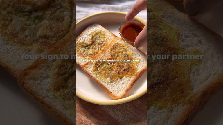 ✨️Savoury French toast 🍳✨️ #shorts#recipe#viralshorts#food#creator2creator