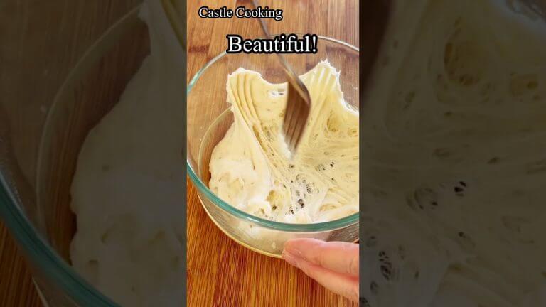 Beautiful Sourdough Stiff Starter / Oatmeal Sourdough Bread #shorts