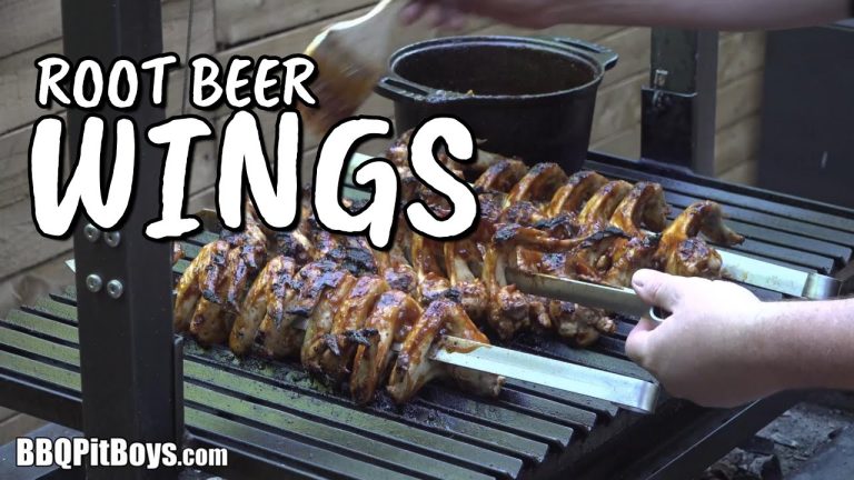 Root Beer Chicken Wings