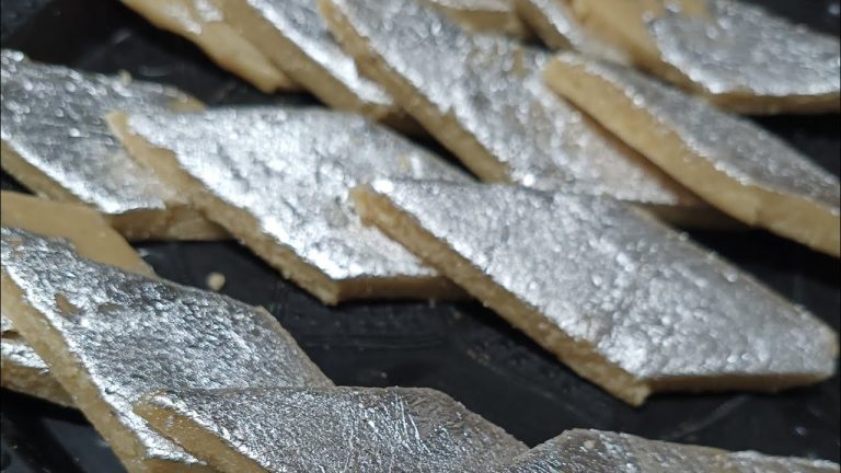 SUMMER SPECIAL SWEETS KAJU KATLI RECIPE