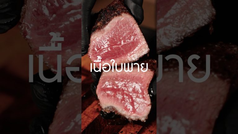 #เนื้อใบพาย เอามาย่างด้วยเตา Konro #เนิร์ดเนื้อ #steak #oysterblade #ย่างเนื้อ #สเต็ก #ย่างสเต็ก
