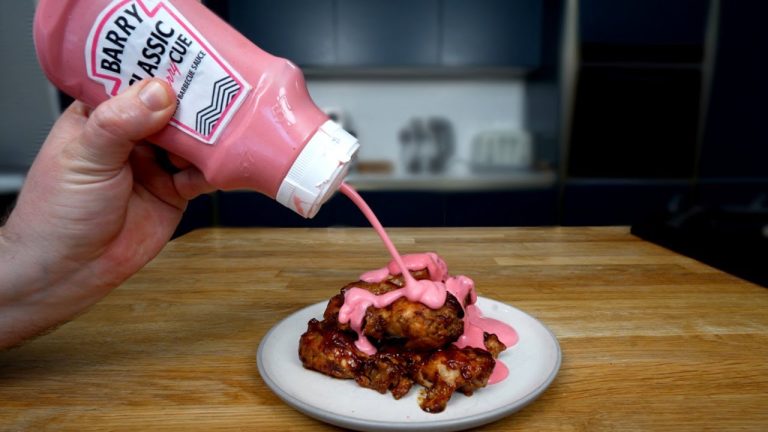 I Made Pink BBQ Sauce