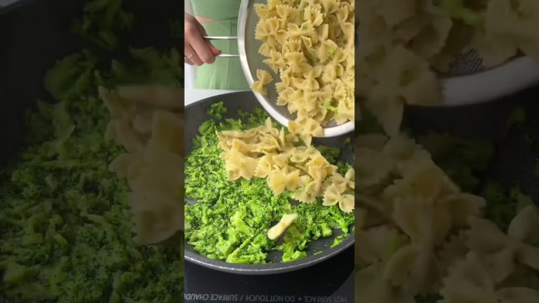 Broccoli Pasta 🥦 #shorts #recipe