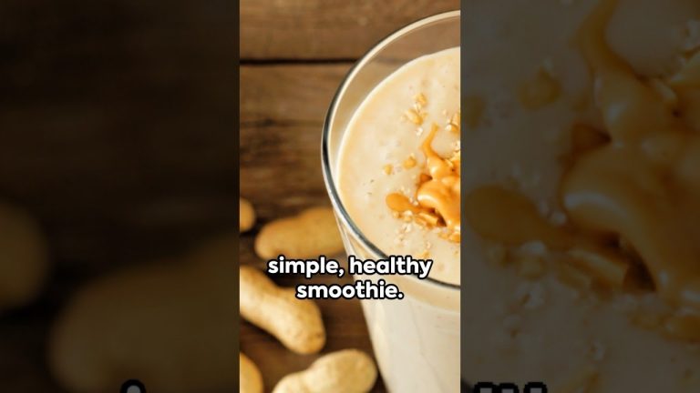 Why you need to try this Banana, Peanut Butter and Chia smoothie!