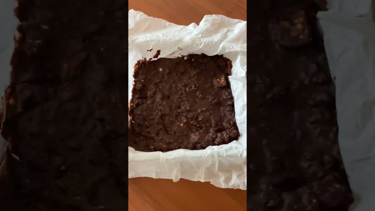 QUADRATINI di RISO SOFFIATO e CIOCCOLATO: la merenda perfetta!😋🍫 #Shorts