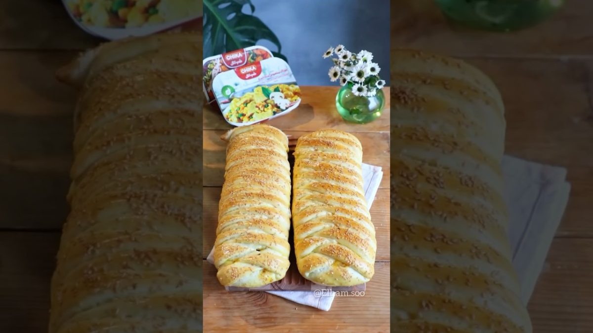 Meat ostrudel | Mini Dessert Recipe | ASMR Culinary Creations