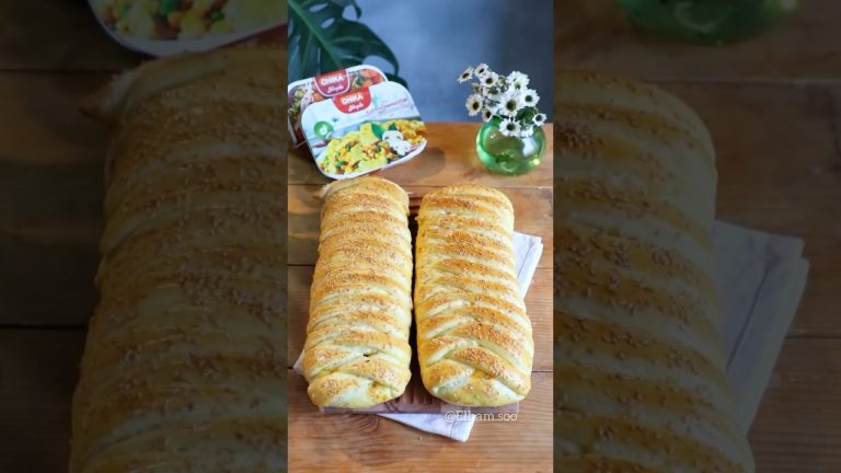 Meat ostrudel | Mini Dessert Recipe | ASMR Culinary Creations