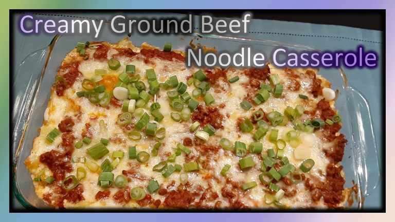 Lost Recipes Cookbook | Creamy Ground Beef – Noodle Casserole