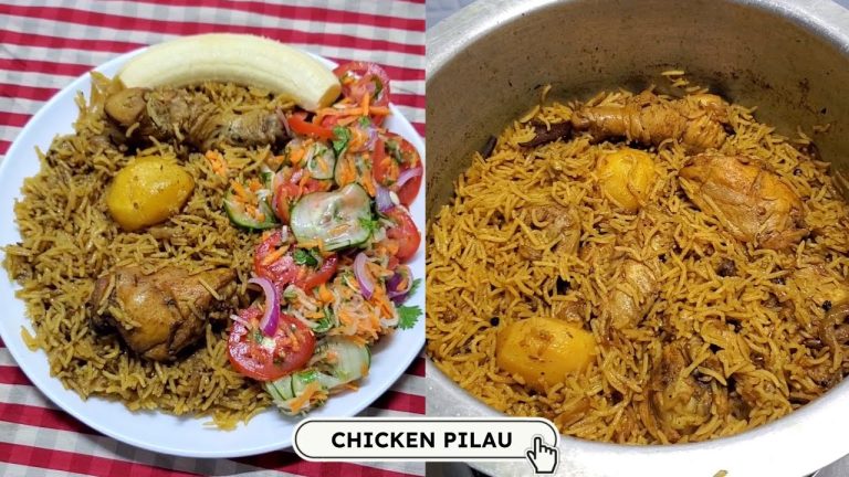 Chicken Pilau || How to cook chicken pilau || Chicken pilau rice recipe || How to cook Pilau | Pilau