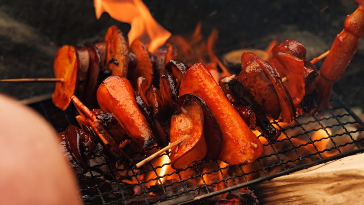 KOREAN STYLE BBQ VEGAN KEBABS