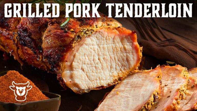 How To Grill Pork Tenderloin – Cooked TENDER and TASTY
