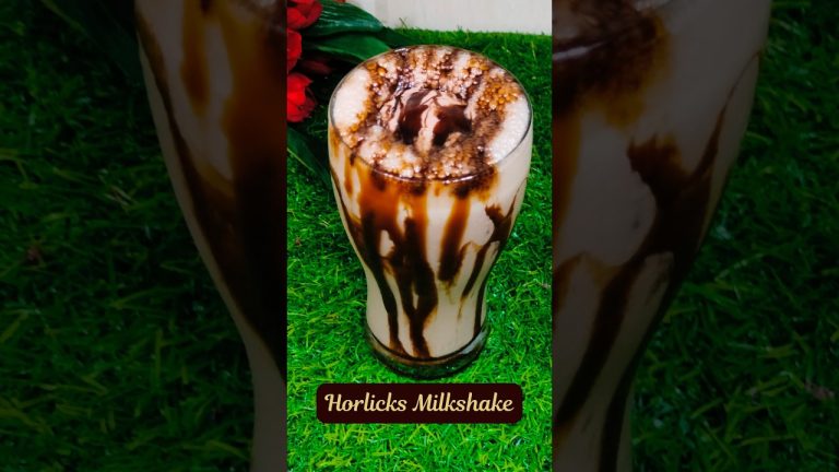 Best Horlicks milk shake | Horlicks shake #milkshake #homemade #summerdrinks #shorts