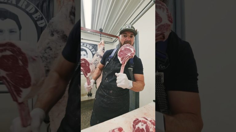 Beef Tomahawks 🔪🥩🔥 #shorts #bbq #beef #steak