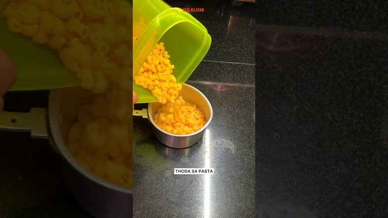 part1 Cooking Butter Cheese Pasta #neginilayam #cooking #shorts