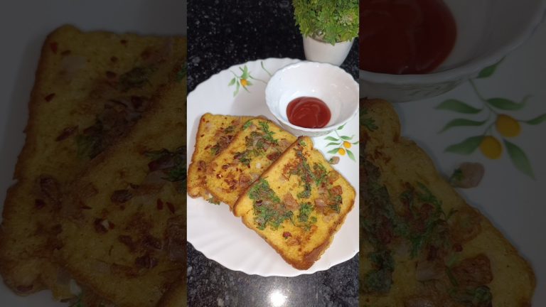 Easy snack recipe in 5 mins | Bread omelette | bread omelette in telugu