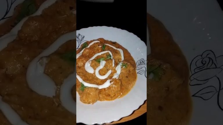 How to make butter chicken / best butter chicken recipe #shorts #food #butterchicken