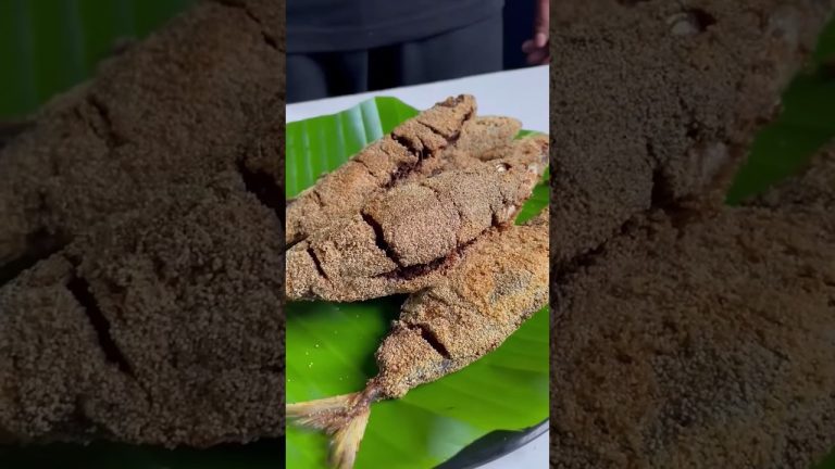 Fish Rava Fry Asmr Cooking #shorts #food #ravafishfry #fish #recipe #seafood #fishfry #shortvideo